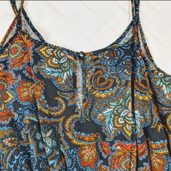 H&M Multi-Color Floral Paisley Patterned Romper - Picture 10 of 10